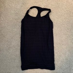Athleta black yoga tank top